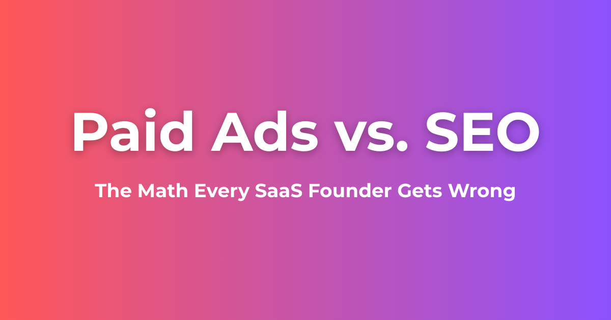 Paid Ads vs. SEO